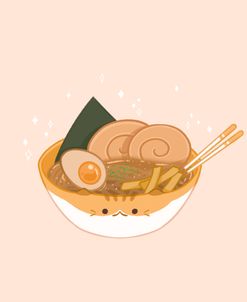 Japanese Food Cat Ramen Bowl