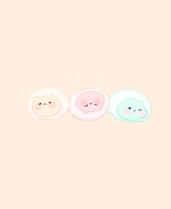 Japanese Food Mochi Icecream Cats
