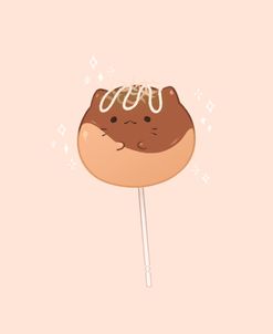 Japanese Food Takoyaki Cat
