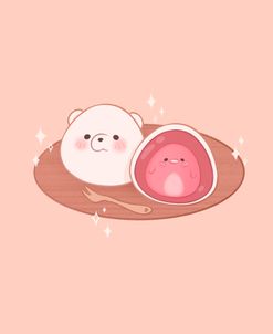 Japanese Food Daifuku Bear Penguin