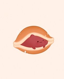 Japanese Food Dorayaki Cat