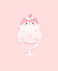 Strawberry Ice Cream Cat