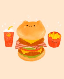 Cat Bun Hamburger 2