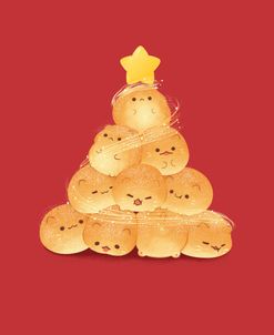 Christmas Croquembouche Cats Tower