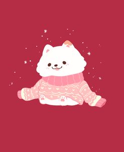 Christmas Samoyed Dog Sweater