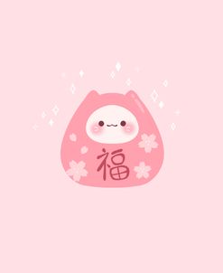 Japanese Daruma Cat