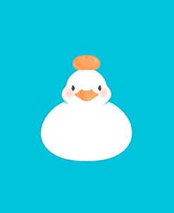 Orange On Duck