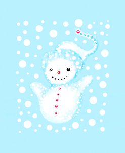 Dot Snowman