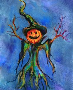 Scarecrow Pumpkin Head