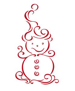 Snowman Swirl