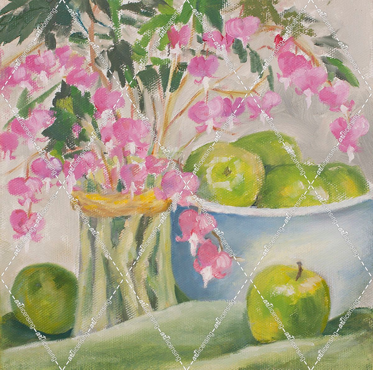 Flowers – Pink And Green Apples