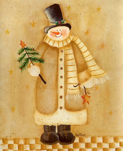 Snowman Brown Coat