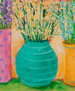 Vases 2 – Pink Blue Orange