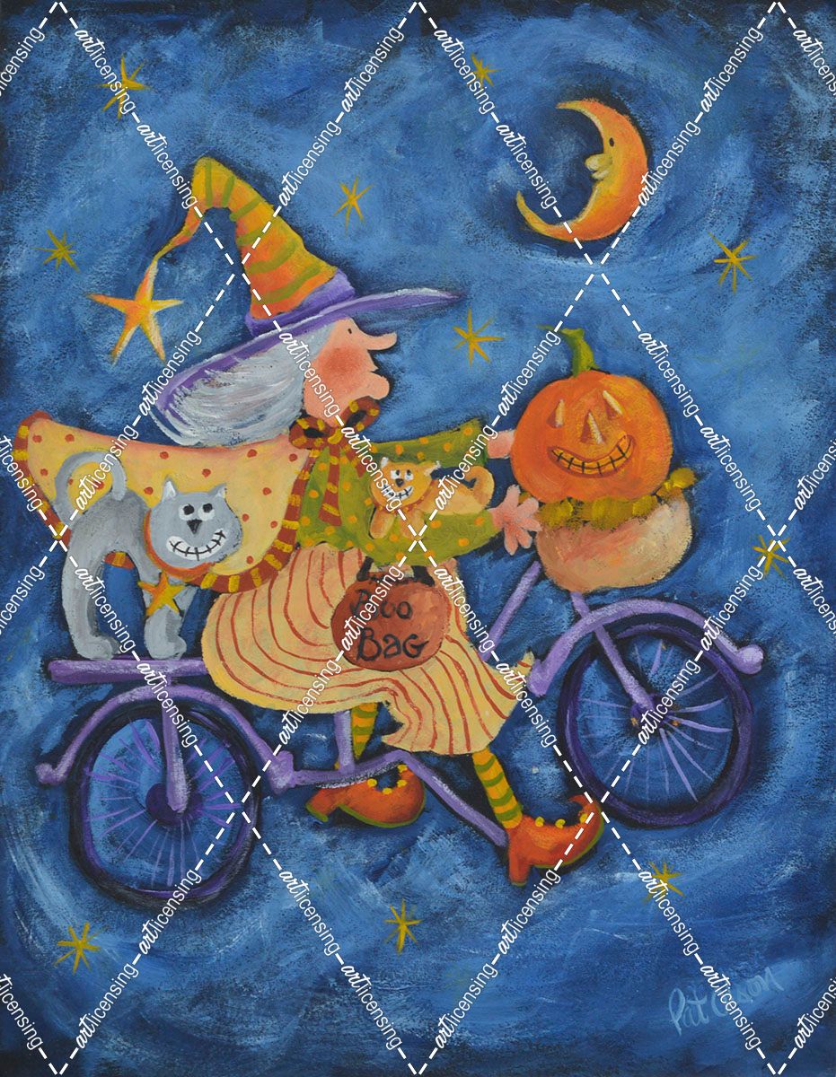 Witch On Bicycle