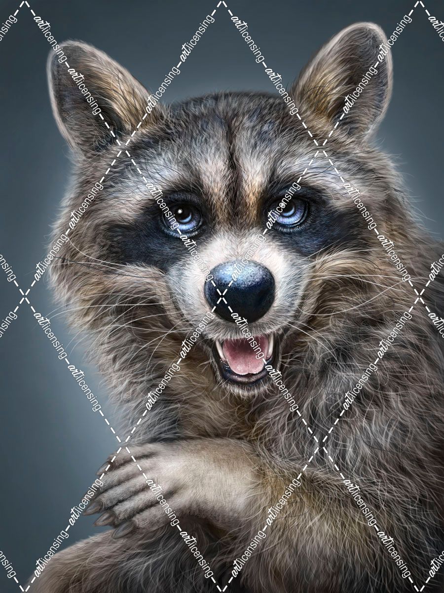 Raccoon Totem
