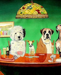 Dogs Playing Poker