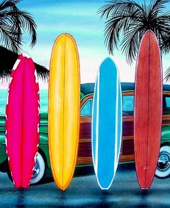 Woody & Surfboards