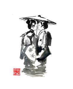 Two Geisha