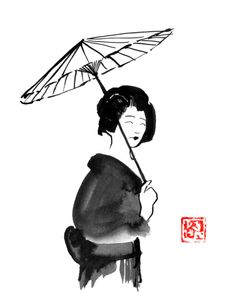 Geisha Umbrella