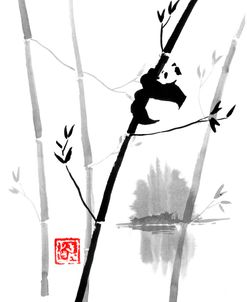 Panda In The Tree 02