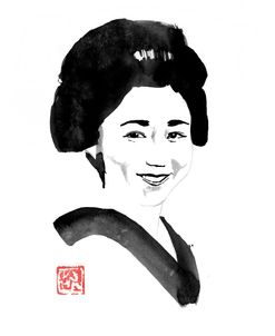 Smiiling Japanese Woman