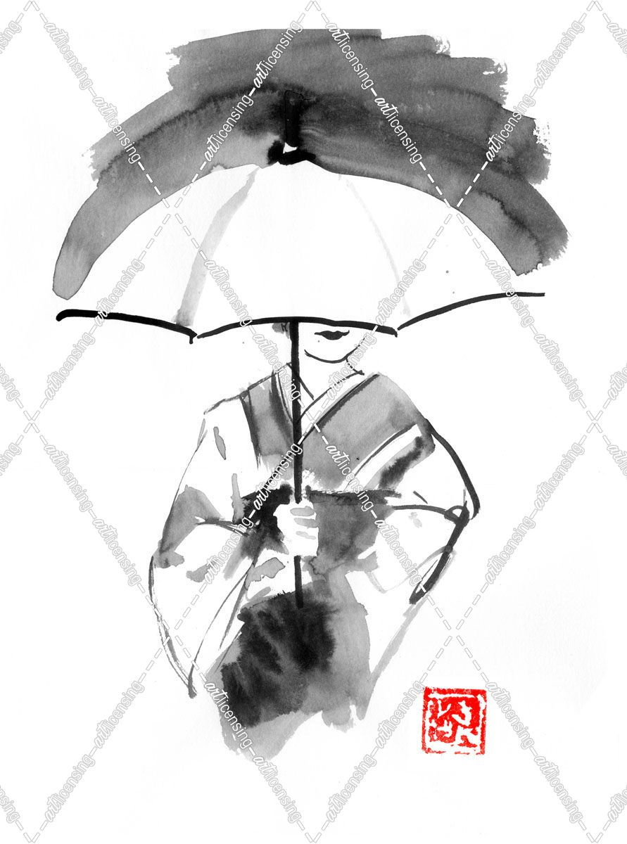 Geisha Umbrella 2