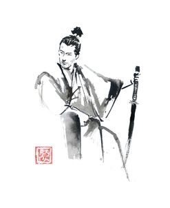 Samurai Seated