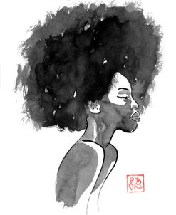 Afro Woman