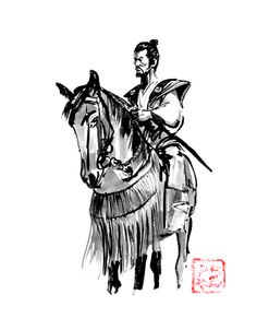 Samurai On Horse