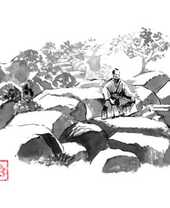 Samurai On The Rocks