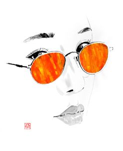 Orange Glasses