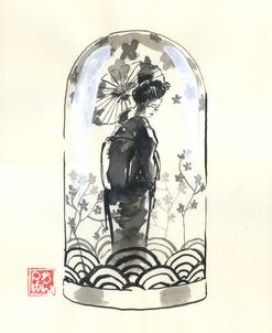 Geisha Snow Globe