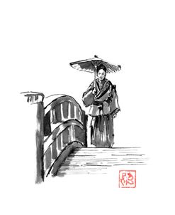 Samurai On The Bridge