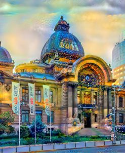 Bucharest Romania CEC Palace