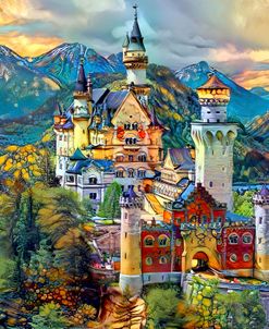 Baviera Fussen Germany Neuschwanstein castle