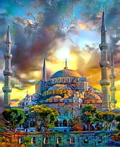 Istanbul Turkey Blue Mosque