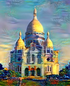 Paris France Basilica of the Sacred Heart Sacre Coeur