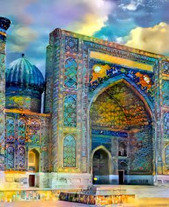 Samarkand Uzbekistan Registan