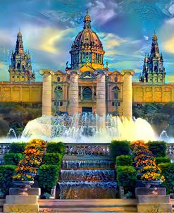 Barcelona Spain Montjuic