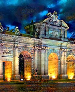 Madrid Spain Alcala Gate