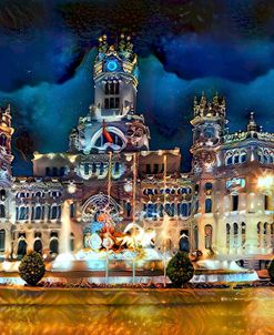 Madrid Spain Cibeles Palace