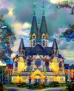 Germany Hesse Wiesbaden Ringkirche