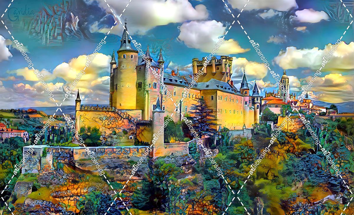 Spain Segovia Alcázar of Segovia