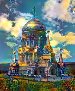 Ukraine Kharkiv Cathedral of Christ the Savior in Borki
