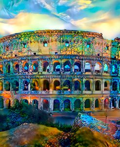 Italy Rome Colosseum Millenarian