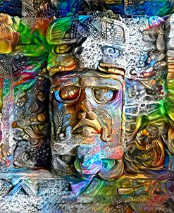 Mexico Yucatan Kohunlich Mask
