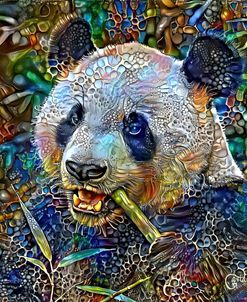 Giant Panda Eating