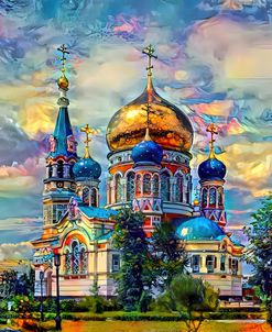 Russia Omsk Dormition Cathedral