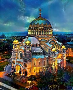 Russia Saint Petersburgh Naval Cathedral