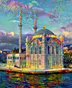 Turkey Istanbul Ortaköy Great Mosque Of Sultan Abdulmejid